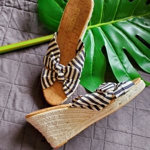 Chico's Wedge slip ons